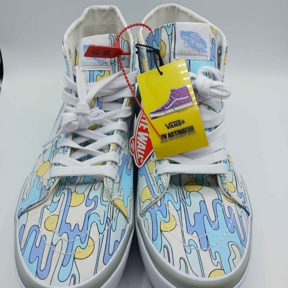 Vans DISCONTINUED UV Color Changing High-Top Sneakers Womens 10